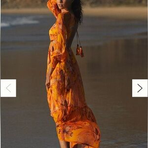 Vineet Bahl Cut-Out Maxi Dress from Anthropologie size 2